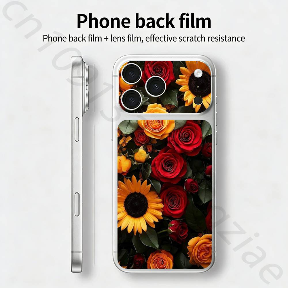 Роза и Подсолнух Для iPhone 17 pro Max /17 pro Полное Покрытие Наклейка Кожаная Обертка 3D Цветная Задняя Защитная Стикер Пленка iPhone17promax
Роза и Подсолнух Для iPhone 17 pro Max /17 pro Полное Покрытие Наклейка Кожаная Обертка 3D Цветная Задняя Защитная Стикер Пленка iPhone17promax