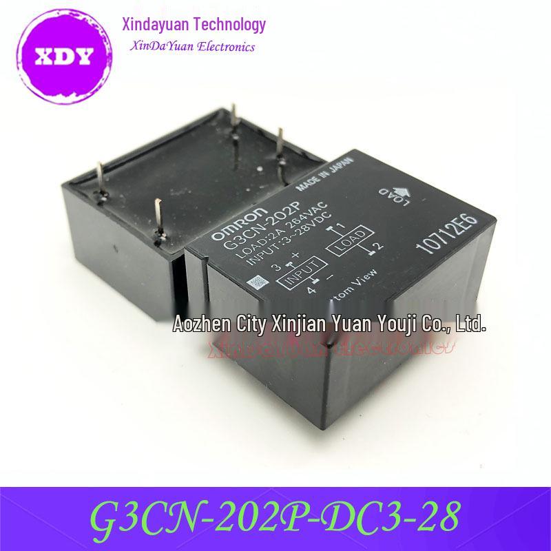 Brand New G3CN-202P DIP Solid State Relay
Brand New G3CN-202P DIP Solid State Relay