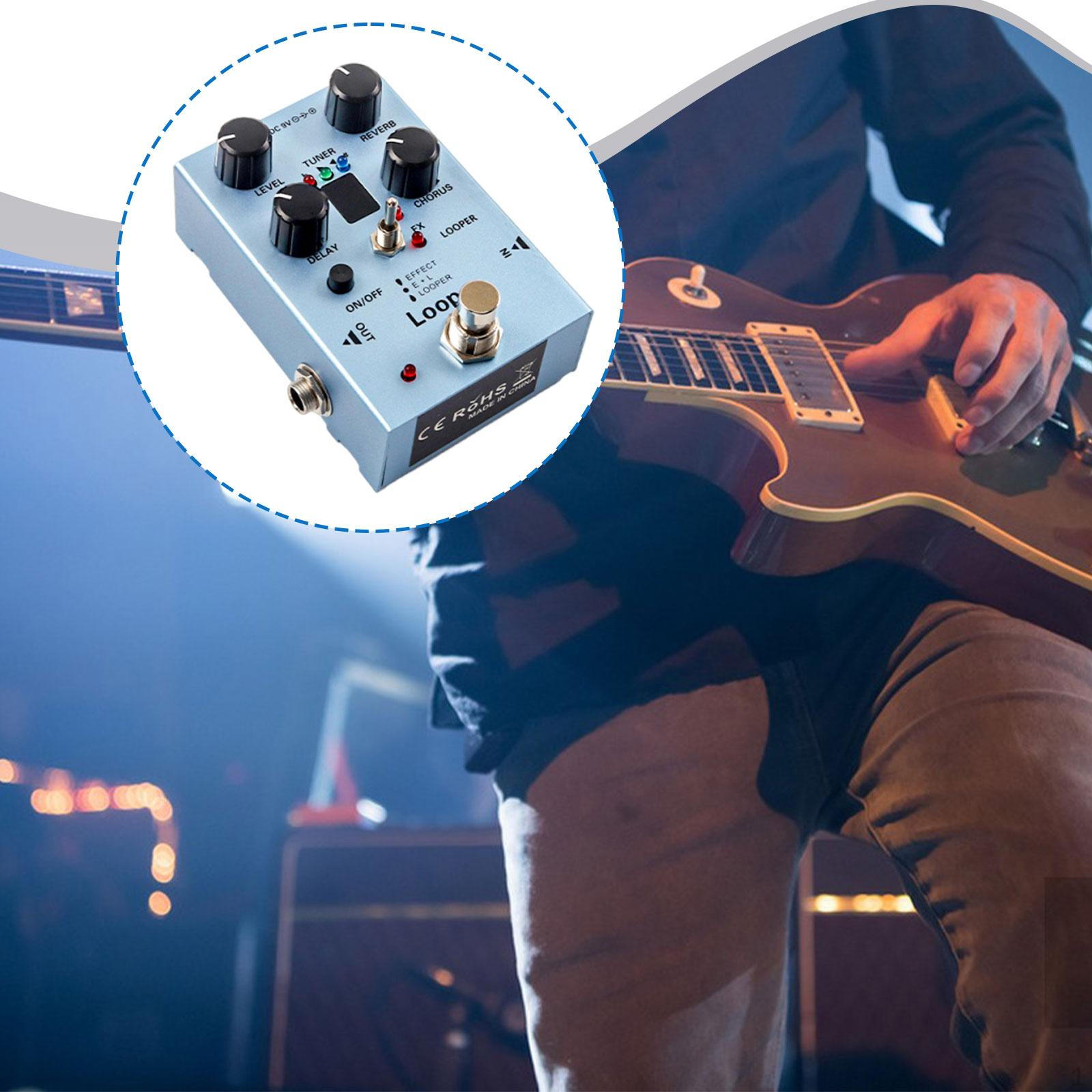 Гитарная педаль мультиэффектов с записью Шоу Электрические аксессуары Портативная Регулировка уровня
Гитарная педаль мультиэффектов с записью Шоу Электрические аксессуары Портативная Регулировка уровня