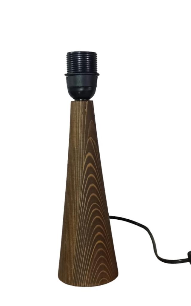 Solid Wood Conical Design Lampshade Base 
Solid Wood Conical Design Lampshade Base