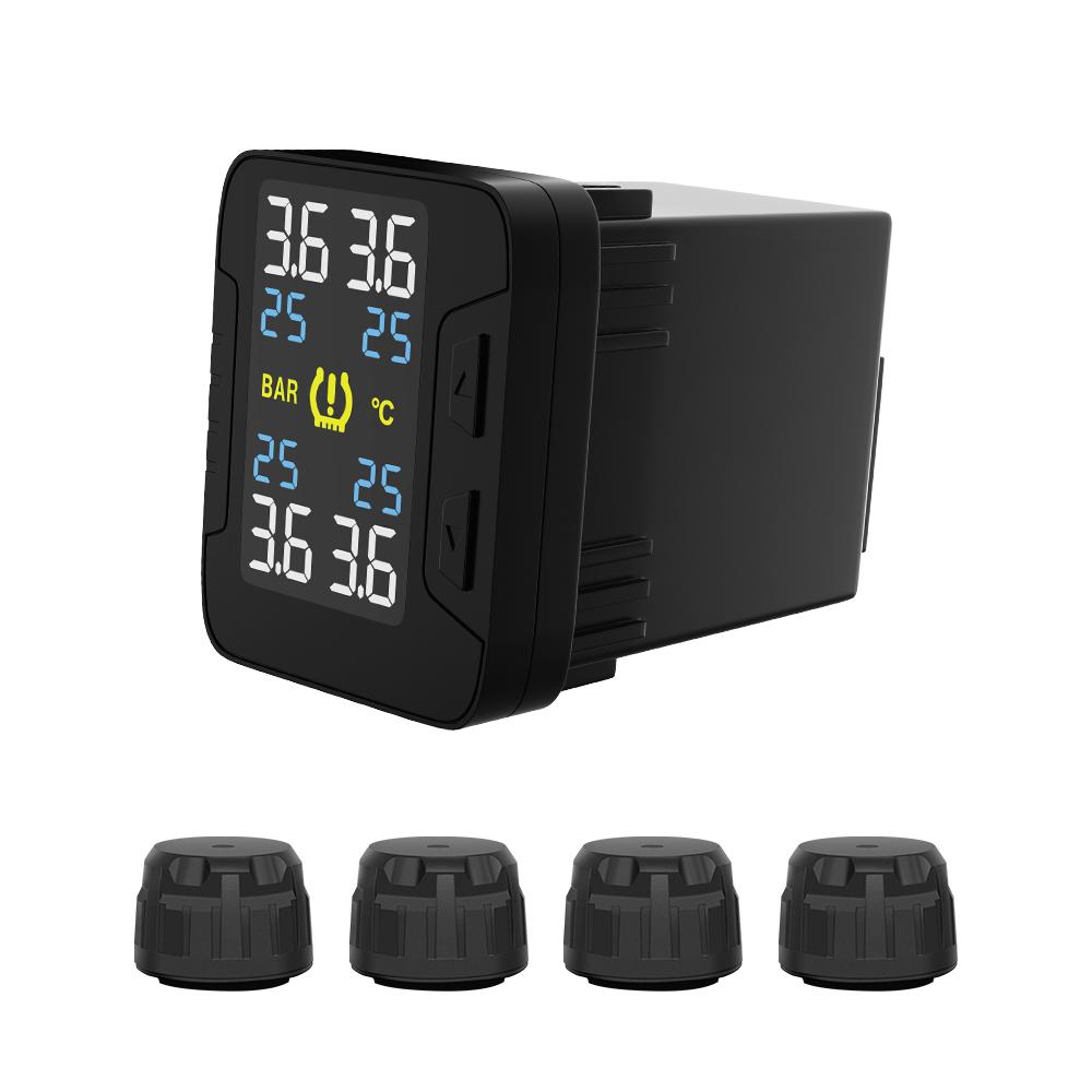 CAREUD For Nissan TPMS Car electronics Wireless Tire Pressure Monitoring System LCD Display With Internal/External Sensor 912H-WF-Black
CAREUD For Nissan TPMS Car electronics Wireless Tire Pressure Monitoring System LCD Display With Internal/External Sensor 912H-WF-Black