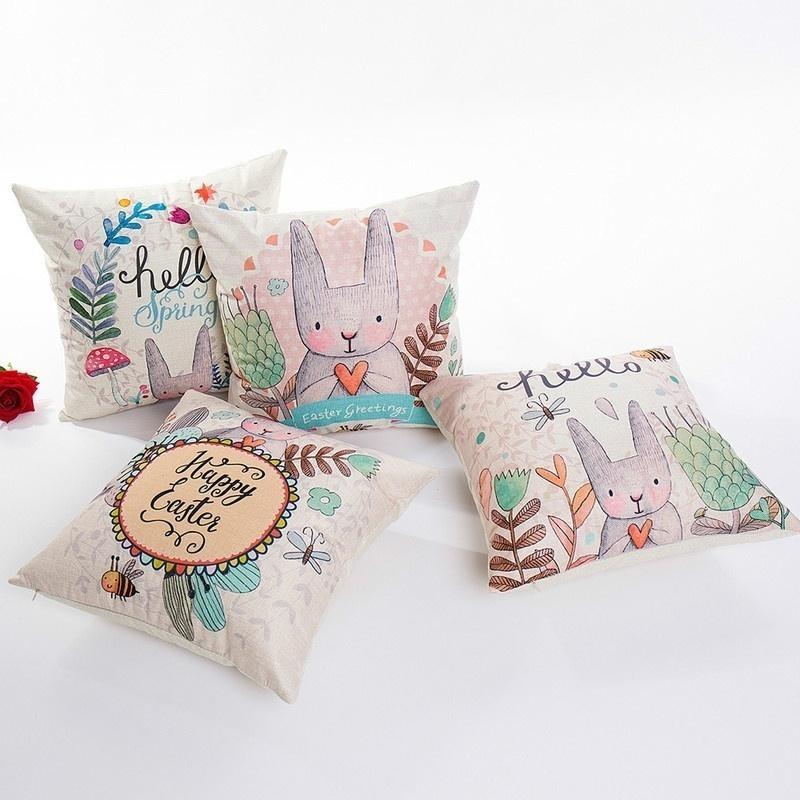 1PC Pillowcase 45x45cm Happy Easter Decorations for Home Easter Rabbit Pattern Pillow Cover Wedding Party Supplies A
1PC Pillowcase 45x45cm Happy Easter Decorations for Home Easter Rabbit Pattern Pillow Cover Wedding Party Supplies A