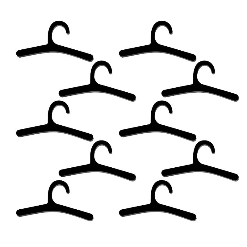 Set of 10 Miniature Wood Clothes Hangers for Doll House Decoration Promotes Children Role Playing Scene Display Props чорний
Set of 10 Miniature Wood Clothes Hangers for Doll House Decoration Promotes Children Role Playing Scene Display Props чорний