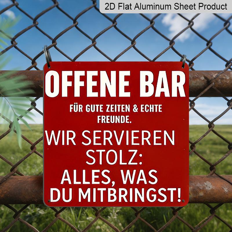 2D Flat - 1pc, Vintage Metal Sign, Decorative Plaque and Ornament, Bar Party Theme, Humorous Retro Style, Decor for Home Bars, Restaurants, Clubs 20*20cm
2D Flat - 1pc, Vintage Metal Sign, Decorative Plaque and Ornament, Bar Party Theme, Humorous Retro Style, Decor for Home Bars, Restaurants, Clubs 20*20cm