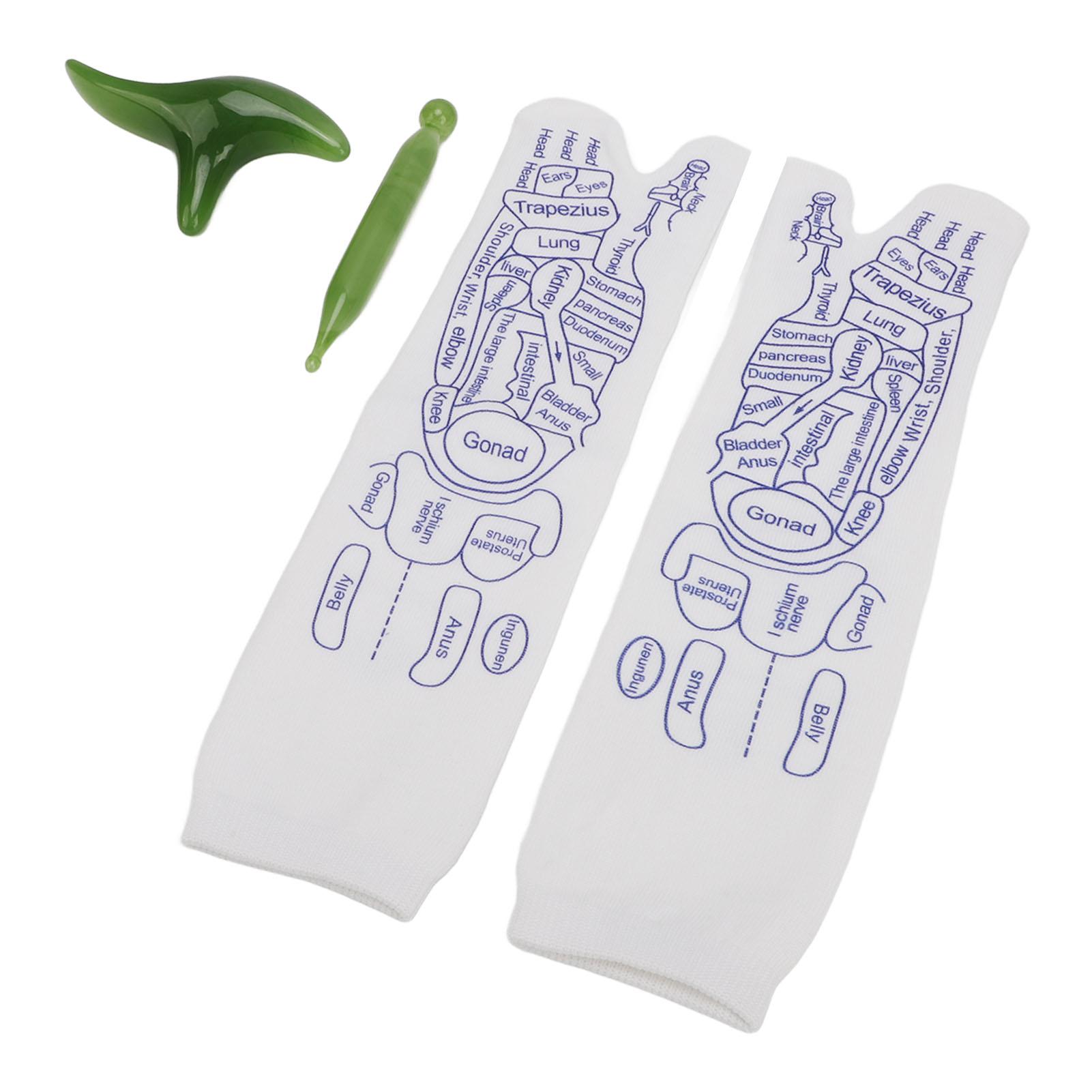 1 Pair Reflexology Socks Set Foot Massage Socks Acupressure Foot Care Socks with Massage Tool for Office Home and Travel
1 Pair Reflexology Socks Set Foot Massage Socks Acupressure Foot Care Socks with Massage Tool for Office Home and Travel