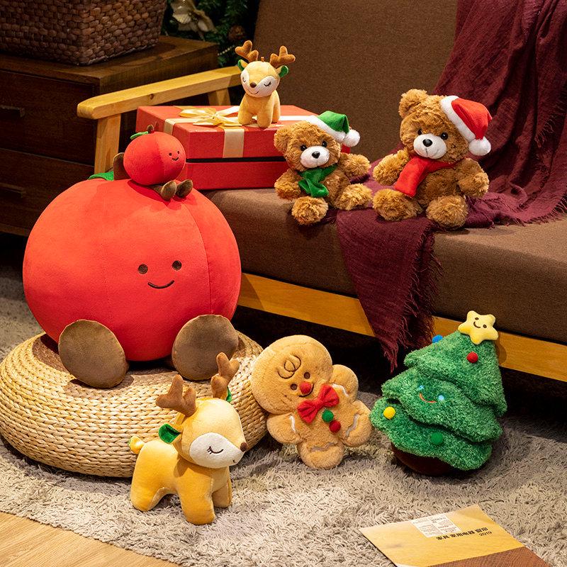 Cross-border Christmas Plush Toys: Santa, Snowman, Reindeer, Teddy Bear, Gingerbread Man Ornaments. See color specifications
Cross-border Christmas Plush Toys: Santa, Snowman, Reindeer, Teddy Bear, Gingerbread Man Ornaments. See color specifications