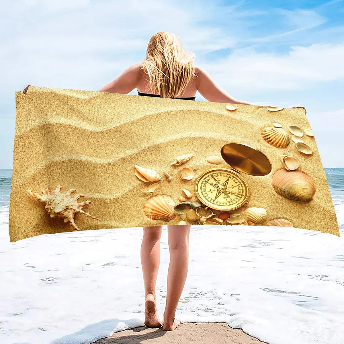 Shell Beach Towels Sand Free Bathroom Towel Soft Oversized Absorbent Dry Fast for Swimming Pool Towel W30*H60(CM)
Shell Beach Towels Sand Free Bathroom Towel Soft Oversized Absorbent Dry Fast for Swimming Pool Towel W30*H60(CM)