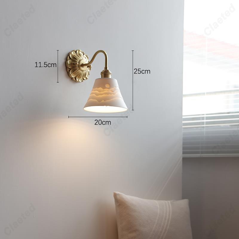 Creative and Minimalist LED Ceramic Lampshade E27 Wall Lamp Indoor Home Bedroom Living Room Corridor Decorative Lighting Fixture 5 W&Warm light
Creative and Minimalist LED Ceramic Lampshade E27 Wall Lamp Indoor Home Bedroom Living Room Corridor Decorative Lighting Fixture 5 W&Warm light