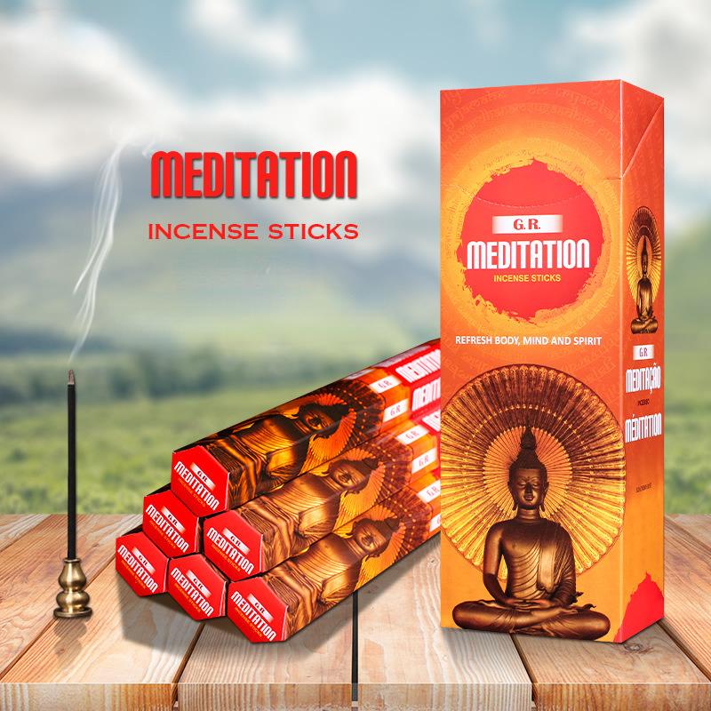 Y Original Indian Meditation 120 палочек благовоний для дома, стойкий аромат, линия благовоний для туалета, дезодорант для свежего воздуха, ароматерапия Meditation
Y Original Indian Meditation 120 палочек благовоний для дома, стойкий аромат, линия благовоний для туалета, дезодорант для свежего воздуха, ароматерапия Meditation
