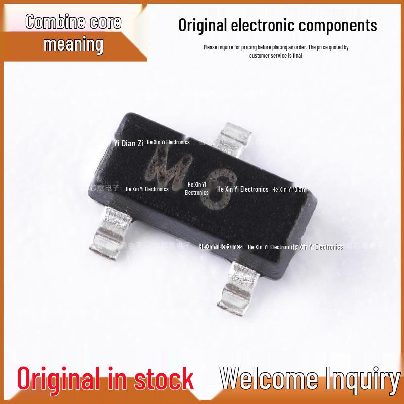 S9015 M6 SOT-23 PNP Transistor -45V/100mA, SMD, 20 pcs
S9015 M6 SOT-23 PNP Transistor -45V/100mA, SMD, 20 pcs