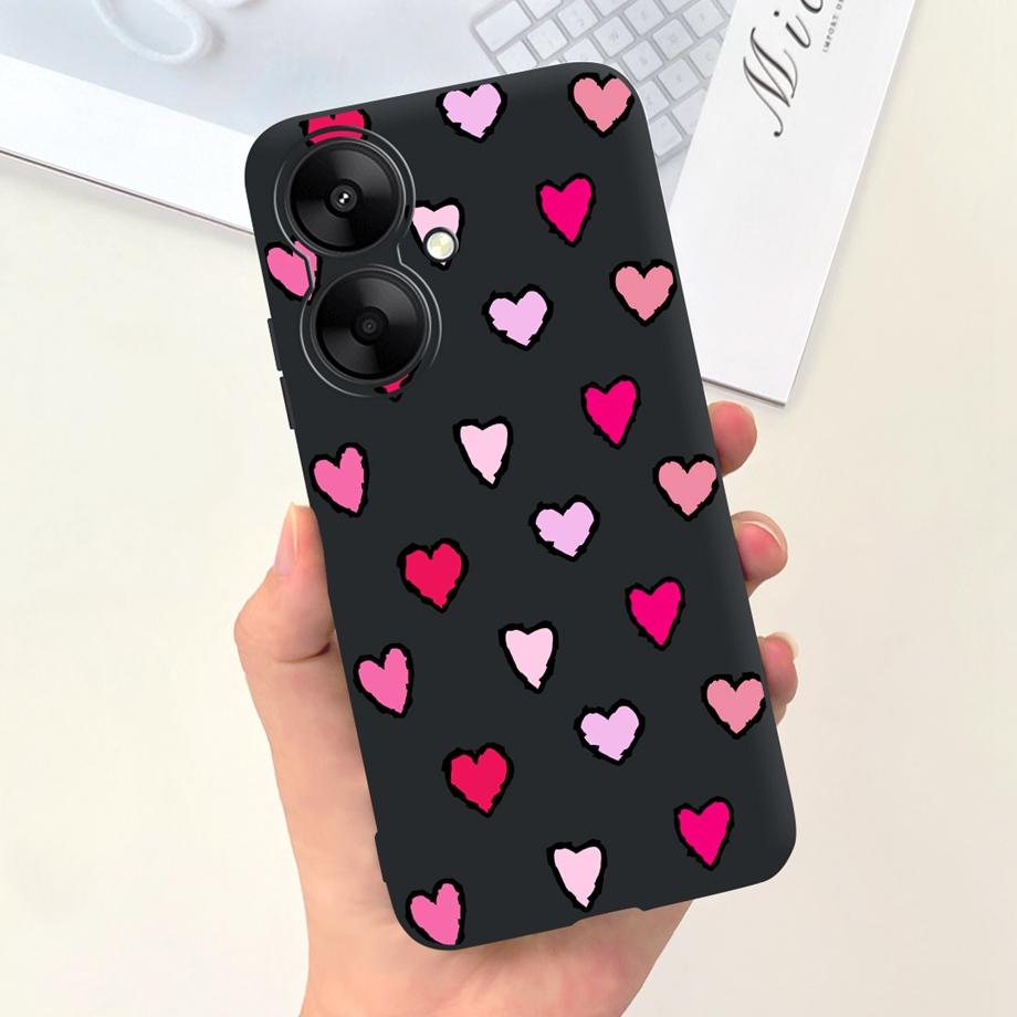 For Redmi 13R 5G Redmi 13C 5G Cover Case Matte Coque Fundas On Xiaomi Redmi 13c 13r 5G Soft TPU Silicone Love Heart Housing Capa Xiaomi Redmi 13C 5G
For Redmi 13R 5G Redmi 13C 5G Cover Case Matte Coque Fundas On Xiaomi Redmi 13c 13r 5G Soft TPU Silicone Love Heart Housing Capa Xiaomi Redmi 13C 5G