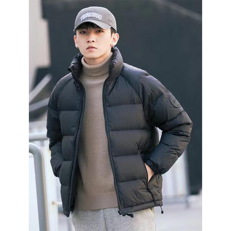 Men s 2025 Black Stand Collar Lightweight White Duck Down Jacket - Youth Thickened Short Outerwear 4XL 170-190 lbs чорний
Men s 2025 Black Stand Collar Lightweight White Duck Down Jacket - Youth Thickened Short Outerwear 4XL 170-190 lbs чорний