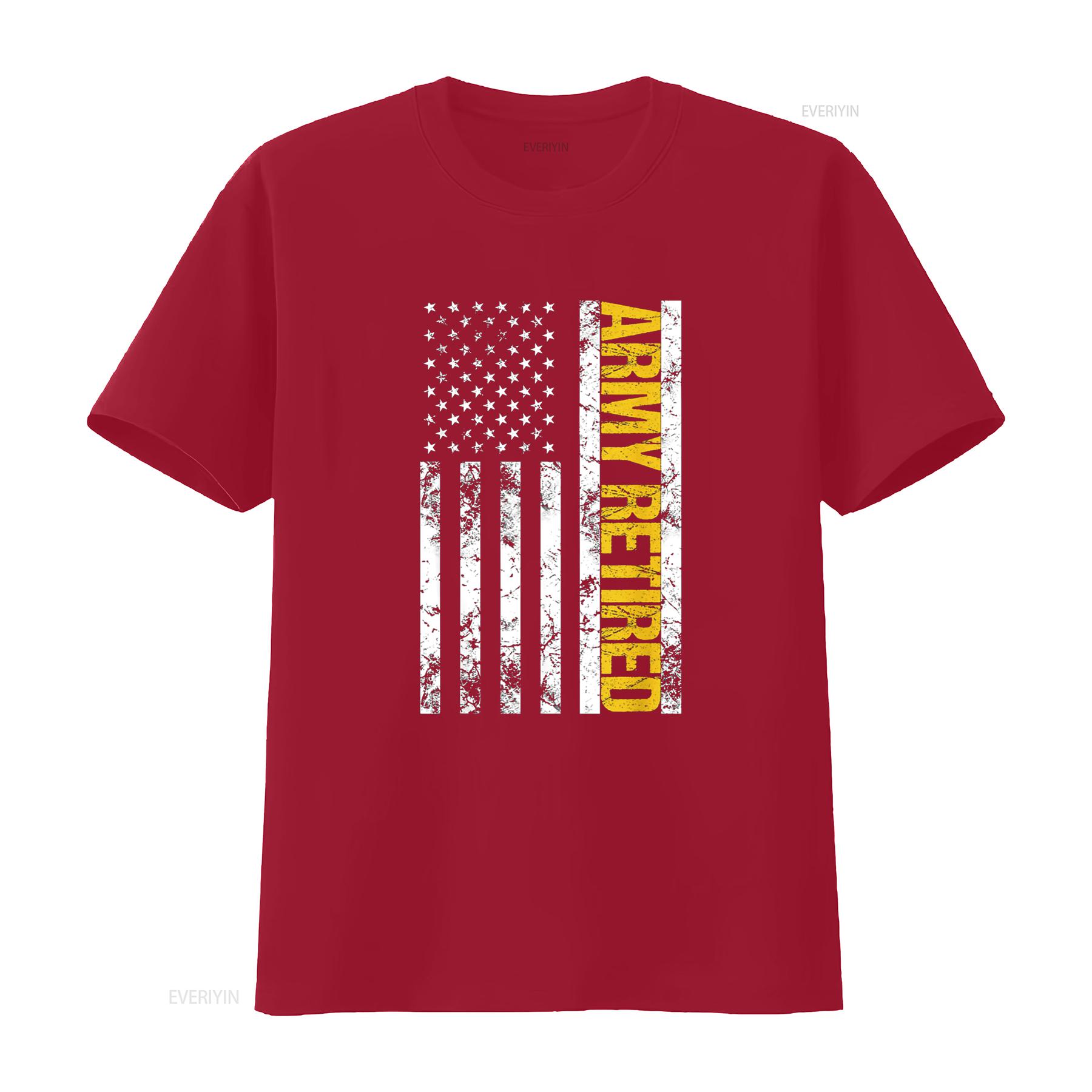 Army Retired Military U S Retirement T Shirt vintage Washed Unisex Slightly streetwear homme Stylish Stretched designer clothes S
Army Retired Military U S Retirement T Shirt vintage Washed Unisex Slightly streetwear homme Stylish Stretched designer clothes S