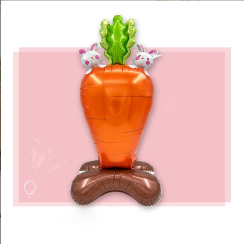 1 piece of super-large base standing carrot rabbit aluminum film balloons, suitable for party decoration and birthday party decoration
1 piece of super-large base standing carrot rabbit aluminum film balloons, suitable for party decoration and birthday party decoration