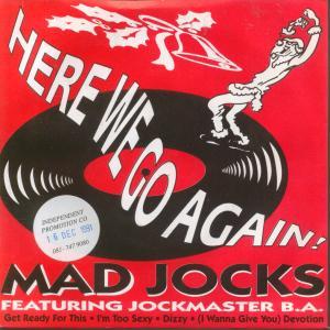 7inch Record MAD JOCKS JOCKMASTER B.A. Here We Go Again SKM23 SMP 1990 UK Pop Used
7inch Record MAD JOCKS JOCKMASTER B.A. Here We Go Again SKM23 SMP 1990 UK Pop Used