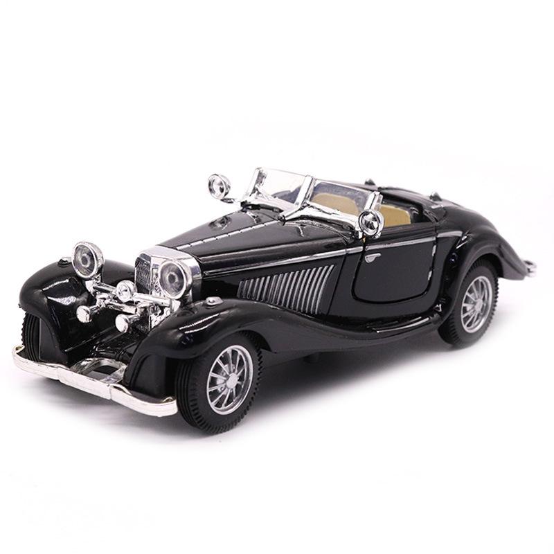 1:28 масштабов Benz 500K, откидной литой металл, антикварные классические модели автомобилей, коллекционные игрушки, подарки (Длина 6,5 дюйма/16,8 см) чёрный
1:28 масштабов Benz 500K, откидной литой металл, антикварные классические модели автомобилей, коллекционные игрушки, подарки (Длина 6,5 дюйма/16,8 см) чёрный