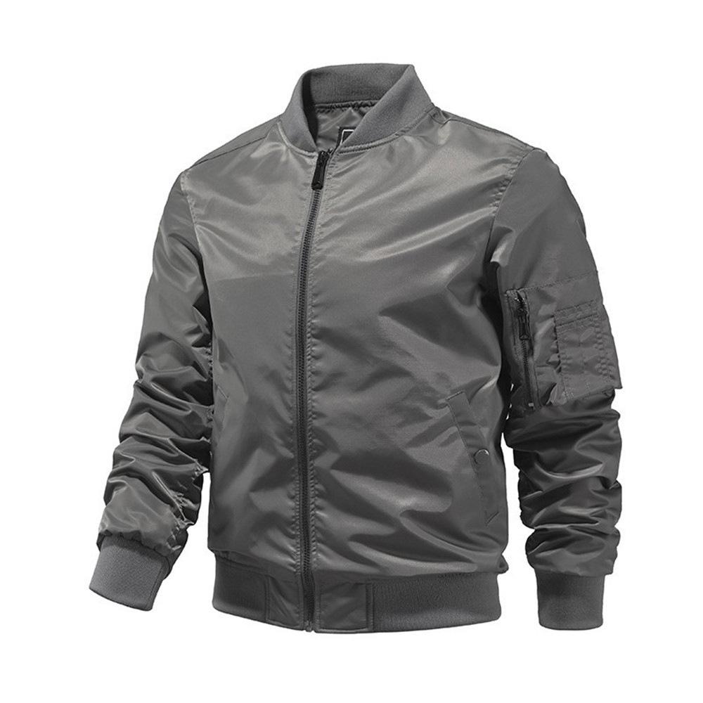 Spring Autumn Men s Bomber Jacket Casual Lightweight Jacket For Men Sports Windbreaker Zip Up Coat with Pockets Clothing XXXXXL сірий
Spring Autumn Men s Bomber Jacket Casual Lightweight Jacket For Men Sports Windbreaker Zip Up Coat with Pockets Clothing XXXXXL сірий