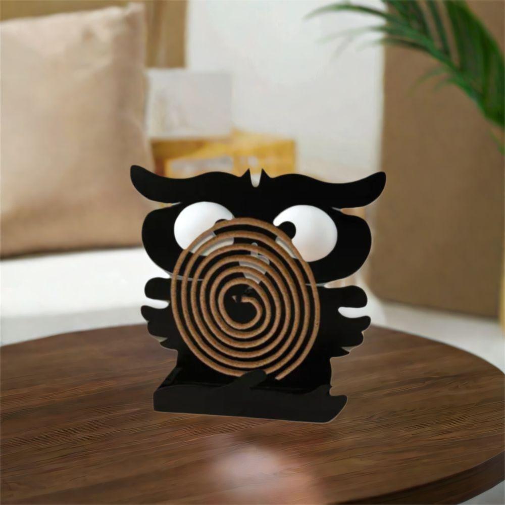 Cartoon Coil Incense Holder Owl-Shaped Coil Vertical Stand Portable Mosquito Coil Holder Summer білий
Cartoon Coil Incense Holder Owl-Shaped Coil Vertical Stand Portable Mosquito Coil Holder Summer білий