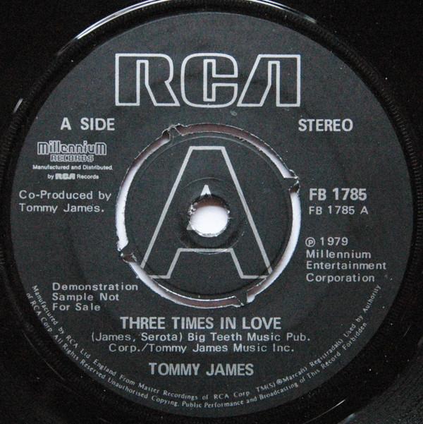 7-дюймовая пластинка TOMMY JAMES Three Times In Love FB1785PROMO RCA Victor 1980 UK Rock Б/у
7-дюймовая пластинка TOMMY JAMES Three Times In Love FB1785PROMO RCA Victor 1980 UK Rock Б/у