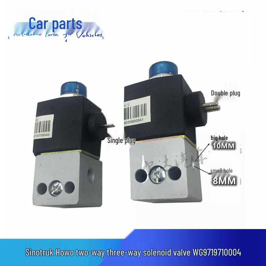 Sinotruk Howo Steyr Solenoid Valve WG9719710004 - Two/Three-Way Brake & Air Valve Large Hole Single Insert
Sinotruk Howo Steyr Solenoid Valve WG9719710004 - Two/Three-Way Brake & Air Valve Large Hole Single Insert