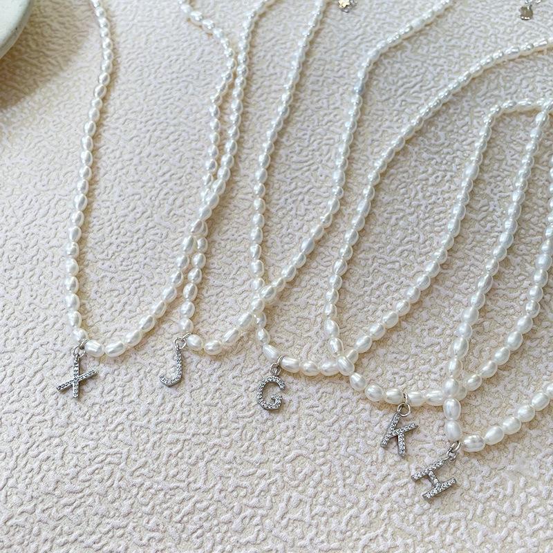 2021 Women s Light Luxury Baroque Pearl & Sterling Silver Letter Choker Necklace 925 Silver
2021 Women s Light Luxury Baroque Pearl & Sterling Silver Letter Choker Necklace 925 Silver