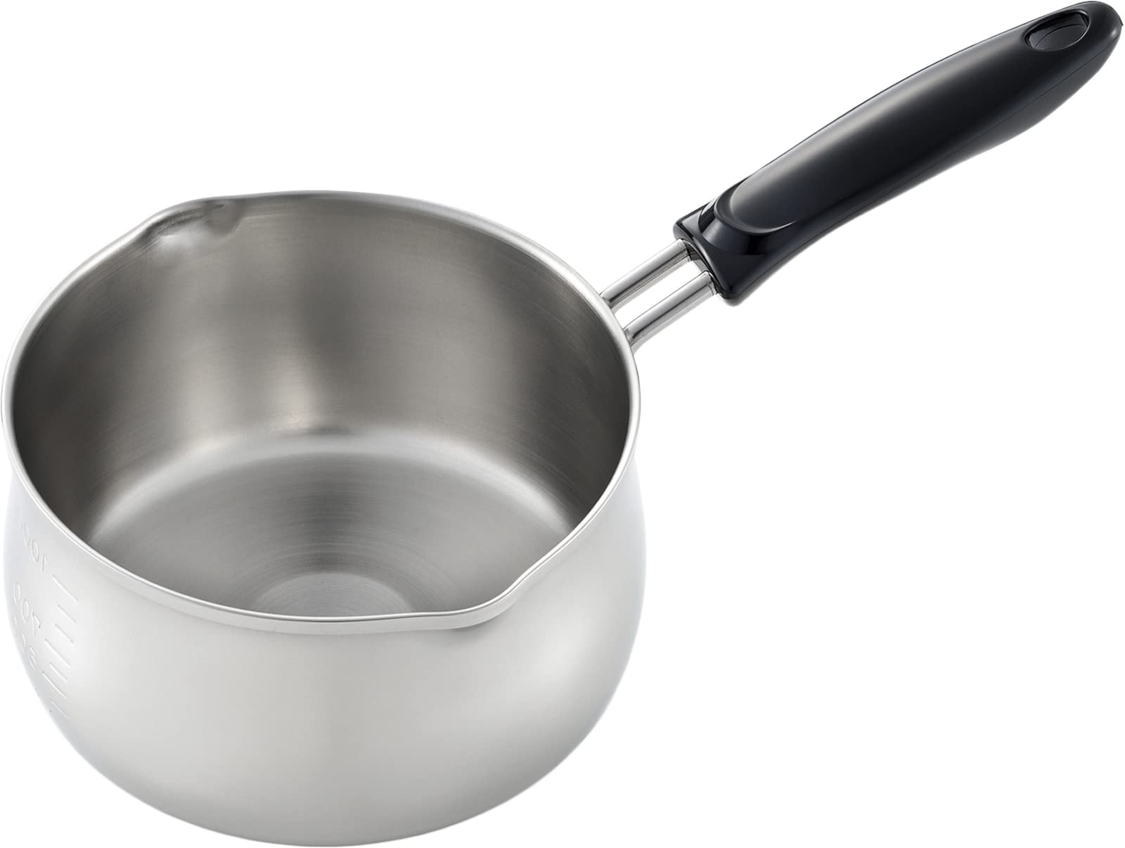 Takagi Triple-Layer Stainless Steel Double-Opening Milk Pan, 14cm, MN-14
Takagi Triple-Layer Stainless Steel Double-Opening Milk Pan, 14cm, MN-14