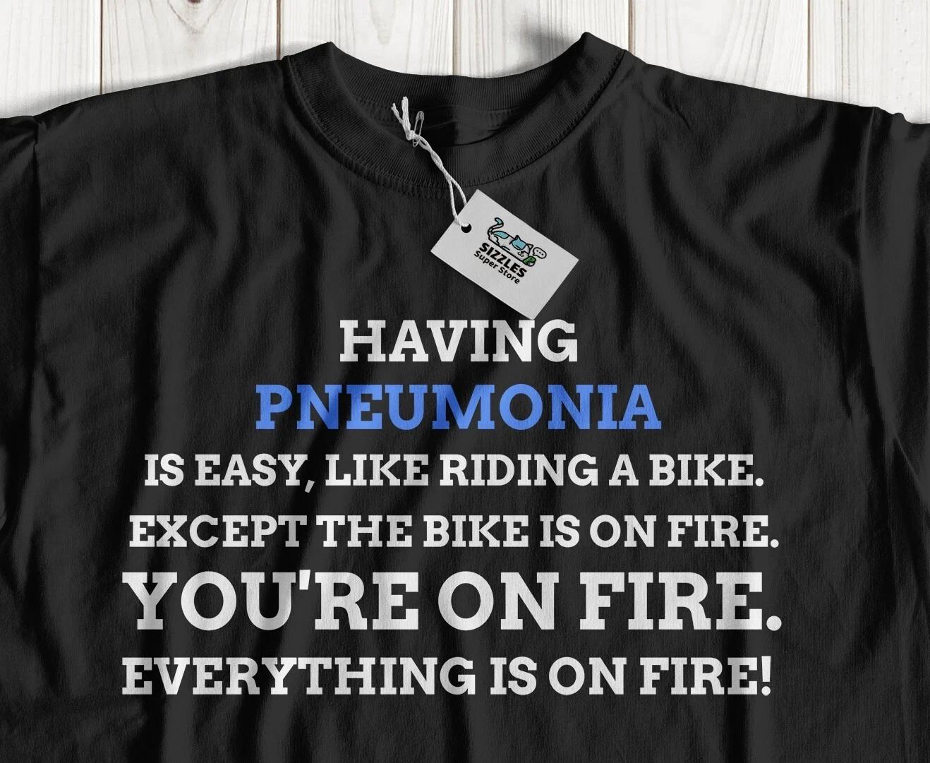 Unisex Funny Pneumonia T-Shirt Pneumonitis and Influenza Gifts XL
Unisex Funny Pneumonia T-Shirt Pneumonitis and Influenza Gifts XL
