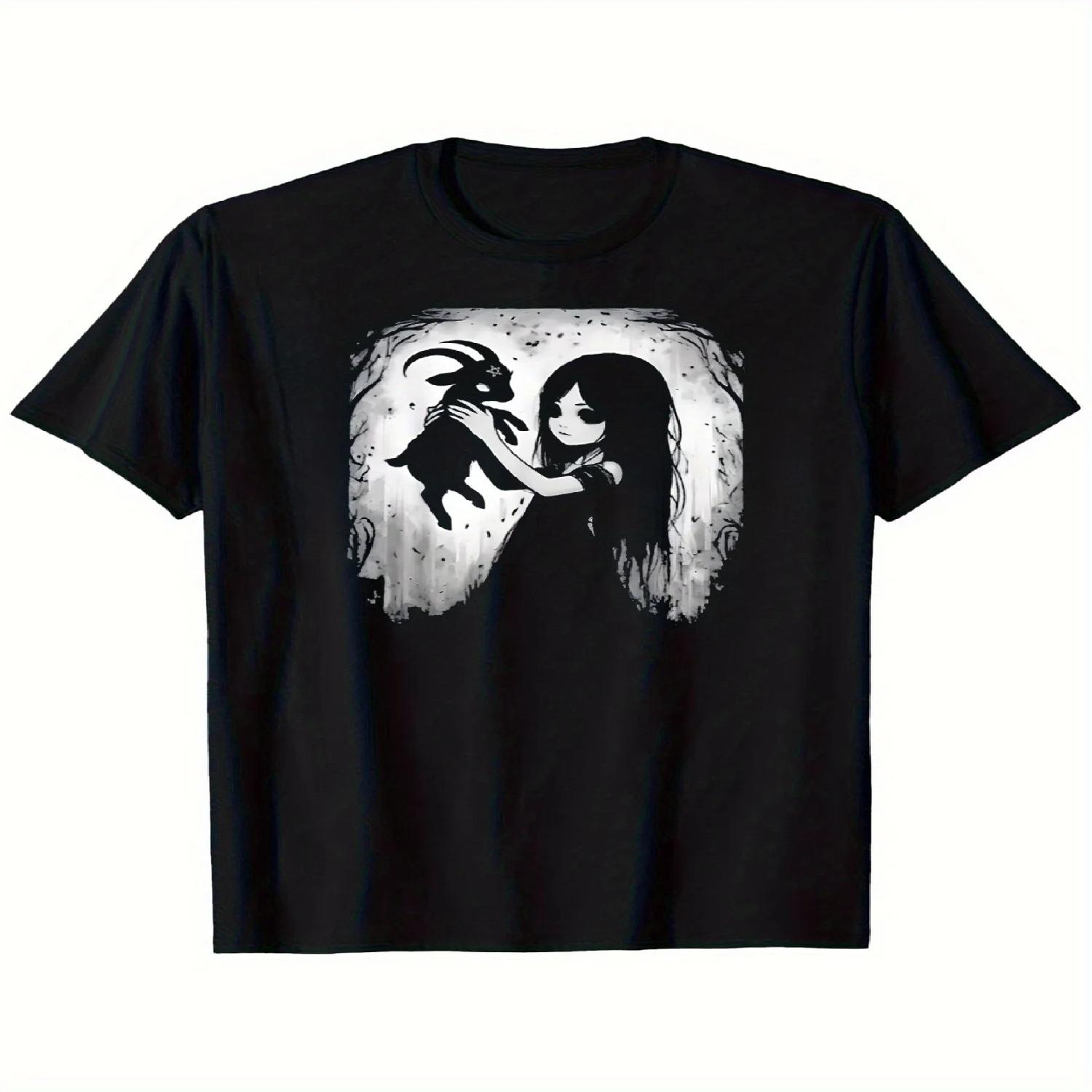 Gothic Rabbit Graphic Print Cotton T-shirt Unisex Tee Women Summer Short Sleeve Fashion Brand Tee Luxury Casual Streetwear Tops XXXXXL різнокольоровий
Gothic Rabbit Graphic Print Cotton T-shirt Unisex Tee Women Summer Short Sleeve Fashion Brand Tee Luxury Casual Streetwear Tops XXXXXL різнокольоровий