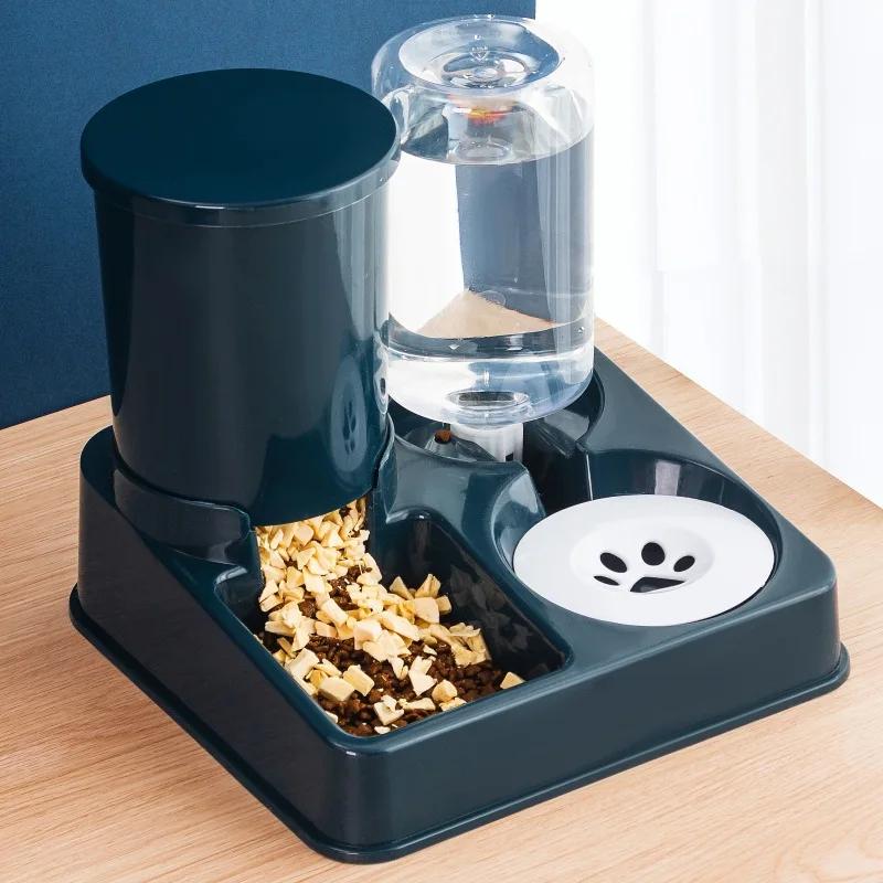 Automatic Cat Feeder Water Dispenser Set, 2 In 1 Tilted Automatic Pet Food And Water Feeder Gravity Food Feeder and Waterer
Automatic Cat Feeder Water Dispenser Set, 2 In 1 Tilted Automatic Pet Food And Water Feeder Gravity Food Feeder and Waterer