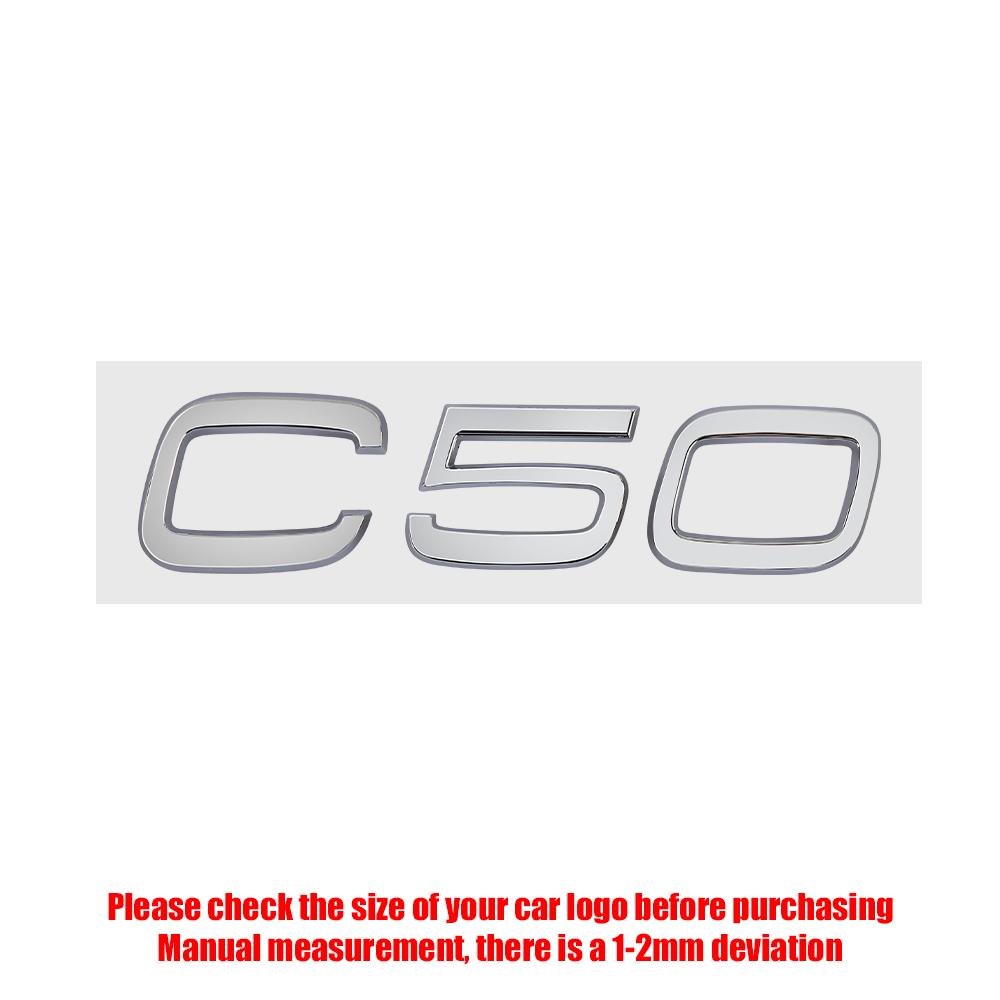 3D ABS Letters Decals for VOLVO C30 C40 C50 Car Rear Trunk Tailgate Side Fender Badge Emblem Decoration Sticker Accessories
3D ABS Letters Decals for VOLVO C30 C40 C50 Car Rear Trunk Tailgate Side Fender Badge Emblem Decoration Sticker Accessories