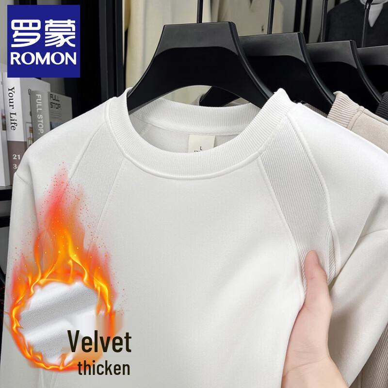 Romone Men s Fleece Lined Crew Neck Long Sleeve T-Shirt 2XL
Romone Men s Fleece Lined Crew Neck Long Sleeve T-Shirt 2XL