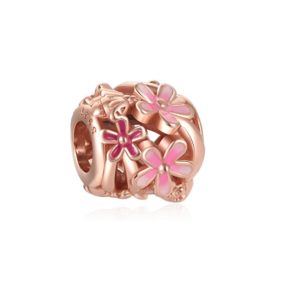 Brand New Trendy Fashion Copper Metal Rose Gold Flowers Beading Pendant Bead Component Compatible With Authentic Original Charm Bead Components
Brand New Trendy Fashion Copper Metal Rose Gold Flowers Beading Pendant Bead Component Compatible With Authentic Original Charm Bead Components
