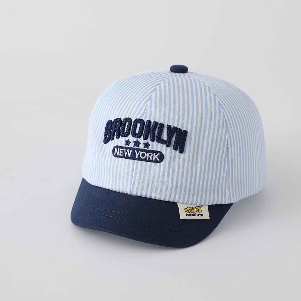 Baby Hat 50-52CM 2-5 Years RK Stripe Visor Girls Cap Kids Baseball Hat Trendy Cotton Boys Hats Children Caps Stripe Letter 50-52CM темно-синього кольору
Baby Hat 50-52CM 2-5 Years RK Stripe Visor Girls Cap Kids Baseball Hat Trendy Cotton Boys Hats Children Caps Stripe Letter 50-52CM темно-синього кольору