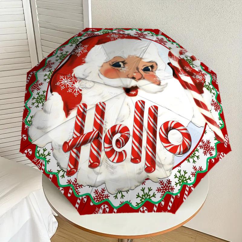 1pc Christmas Candy Cane Santa Umbrella with Plastic Handle,Suitable for All Seasons Home Travel Outdoor UmbrellaDD528
1pc Christmas Candy Cane Santa Umbrella with Plastic Handle,Suitable for All Seasons Home Travel Outdoor UmbrellaDD528