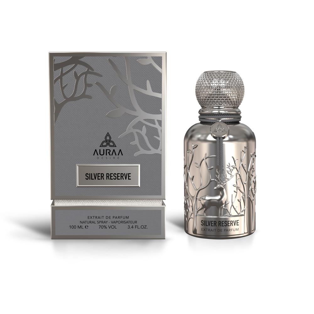 Auraa Desire Silver Reserve Eau de Parfum 100 ml
Auraa Desire Silver Reserve Eau de Parfum 100 ml