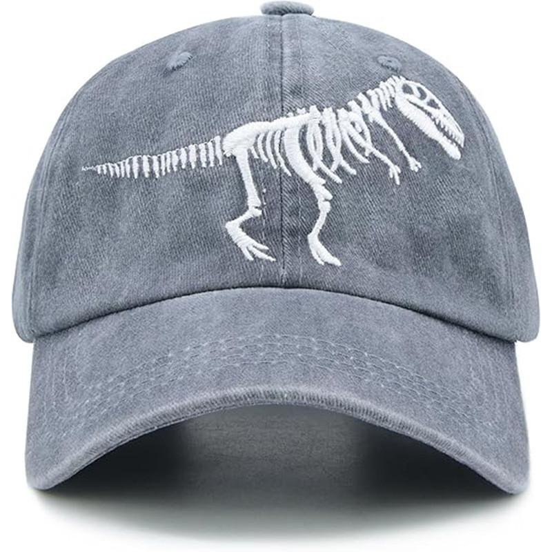 Dinosaur Embroidered Baseball Cap With Sun Protection For Outdoor Activities сірий колір
Dinosaur Embroidered Baseball Cap With Sun Protection For Outdoor Activities сірий колір