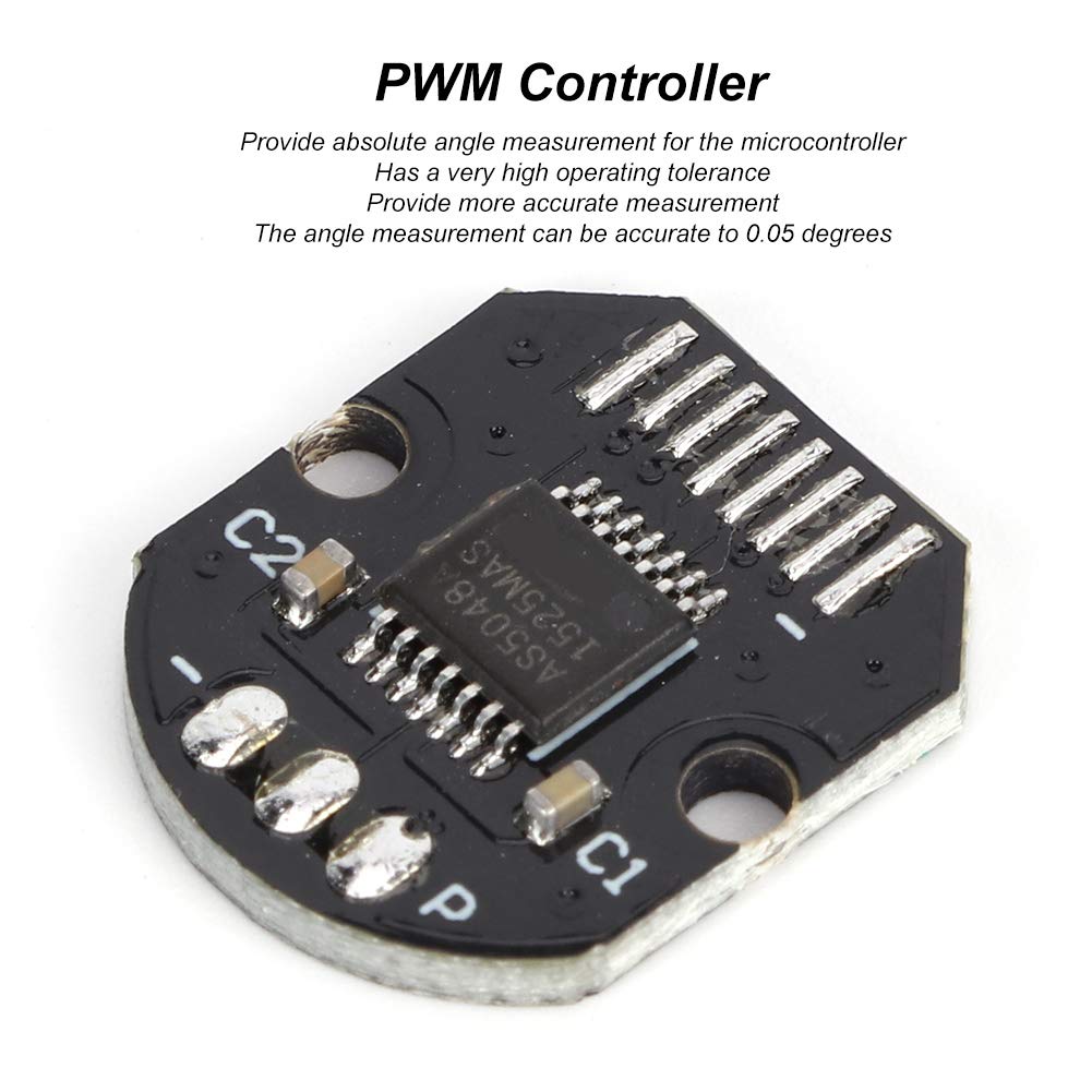 AS5048A Magnetic Encoder PWM Serial Peripheral Interface Port Encoder 5V DC 14 Bit Full Scale Resolution Module
AS5048A Magnetic Encoder PWM Serial Peripheral Interface Port Encoder 5V DC 14 Bit Full Scale Resolution Module