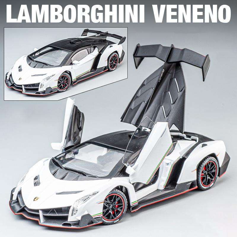1:24 Lamborghinis Veneno Supercar Alloy Cast Toy Car Model Sound and Light Children s Toy Collectibles Birthday gift
1:24 Lamborghinis Veneno Supercar Alloy Cast Toy Car Model Sound and Light Children s Toy Collectibles Birthday gift