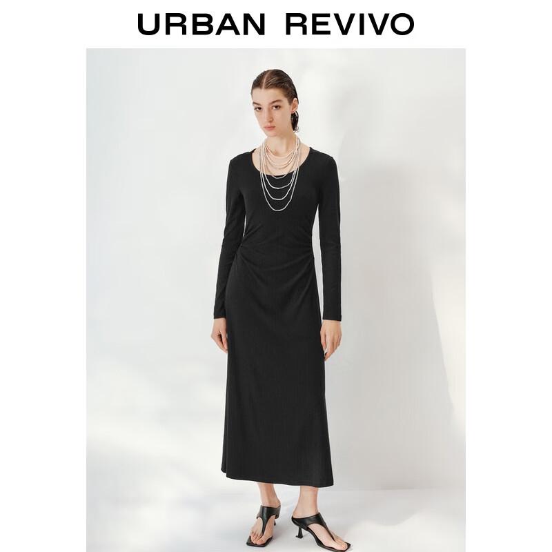 UR 2025 Autumn Textured Pleated Waist A-line Dress L
UR 2025 Autumn Textured Pleated Waist A-line Dress L