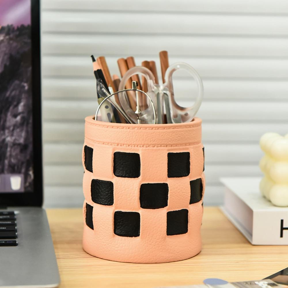 Large Capacity Chessboard Pen Holder Multifunctional Stationery Storage Desktop Decor style 2
Large Capacity Chessboard Pen Holder Multifunctional Stationery Storage Desktop Decor style 2