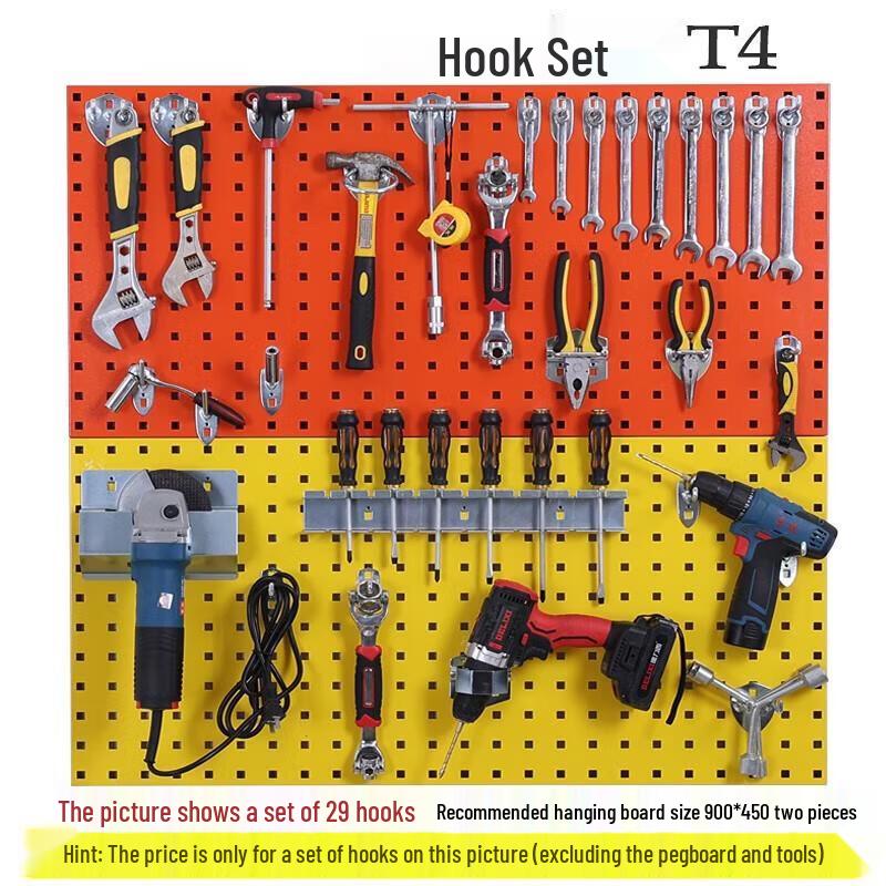 Pegboard Hook Set for Tools
Pegboard Hook Set for Tools