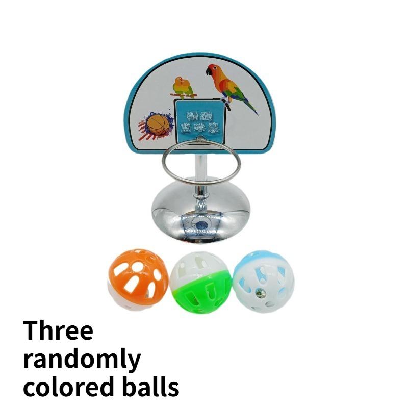 Parrot Basketball Hoop Interactive Intelligence Toy Skill Training Prop Metal Basketball Stand for Cockatiel Monk Peony Parrot білий
Parrot Basketball Hoop Interactive Intelligence Toy Skill Training Prop Metal Basketball Stand for Cockatiel Monk Peony Parrot білий
