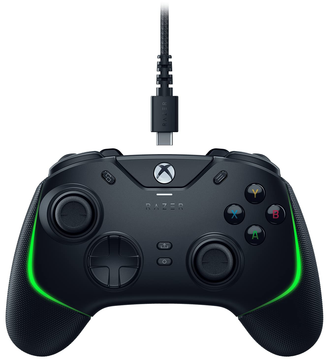 Контролер Razer Wolverine V2 Chroma для ПК XBOX Mecha Кнопки тактильних дій Кнопкам кнопок напрямків можна призначити 6 кнопок Режим запуску волосся з чорний
Контролер Razer Wolverine V2 Chroma для ПК XBOX Mecha Кнопки тактильних дій Кнопкам кнопок напрямків можна призначити 6 кнопок Режим запуску волосся з чорний