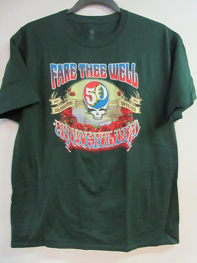 GRATEFUL DEAD OFFICIAL MERCH 50 YEAR 2015 BAND CONCERT MUSIC EXTRA LARGE Unisex T-Shirt XXXXL
GRATEFUL DEAD OFFICIAL MERCH 50 YEAR 2015 BAND CONCERT MUSIC EXTRA LARGE Unisex T-Shirt XXXXL