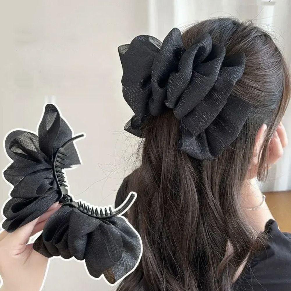 Elegant Bun Head Hair Clip Bowknot Ponytail Holder Trendy Headwear Women Girls Hair Accessories чорний
Elegant Bun Head Hair Clip Bowknot Ponytail Holder Trendy Headwear Women Girls Hair Accessories чорний