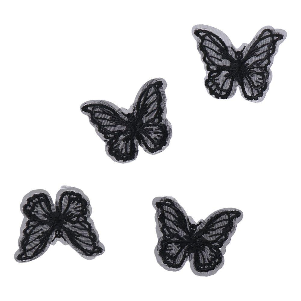 Butterfly 3D simulation double butterfly Black Butterfly applique Applique Sewing Craft
Butterfly 3D simulation double butterfly Black Butterfly applique Applique Sewing Craft