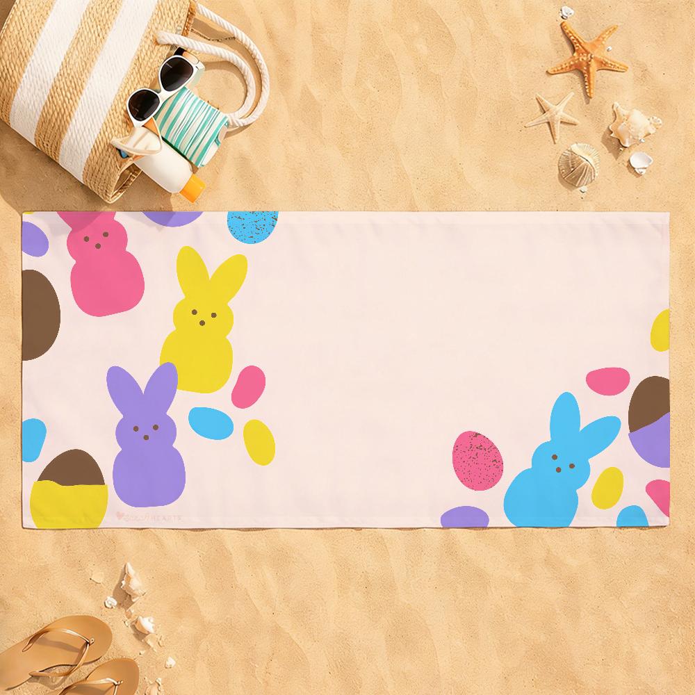 Happy Easter Towel Quick Dry Absorbent Beach Towel for Sports, Fitness, Swimming and Outdoor Activities W30*H60(CM)
Happy Easter Towel Quick Dry Absorbent Beach Towel for Sports, Fitness, Swimming and Outdoor Activities W30*H60(CM)