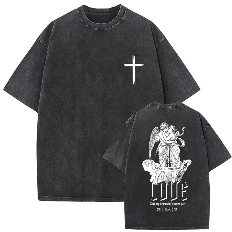 Christian Jesus Blessed Forever Bible Verse Vintage Washed Tshirts Unisex Women Cotton Oversized T Shirts Unisex Fashion Streetwear M
Christian Jesus Blessed Forever Bible Verse Vintage Washed Tshirts Unisex Women Cotton Oversized T Shirts Unisex Fashion Streetwear M