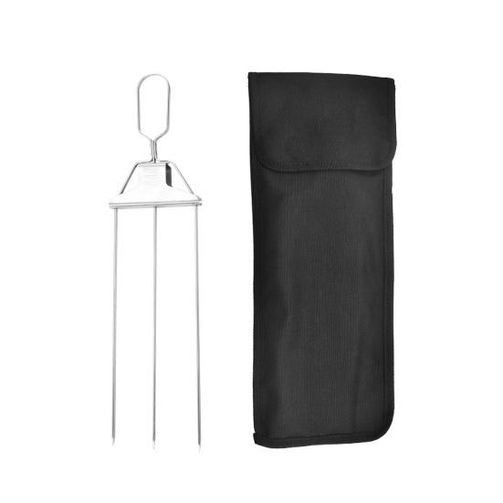 3-Prong Grill Skewers, Stainless Steel BBQ Skewers with Pusher, Rust-proof Grill Sticks for Meat Vegetables Chicken Shrimp, Outdoor Cooking Essential A
3-Prong Grill Skewers, Stainless Steel BBQ Skewers with Pusher, Rust-proof Grill Sticks for Meat Vegetables Chicken Shrimp, Outdoor Cooking Essential A