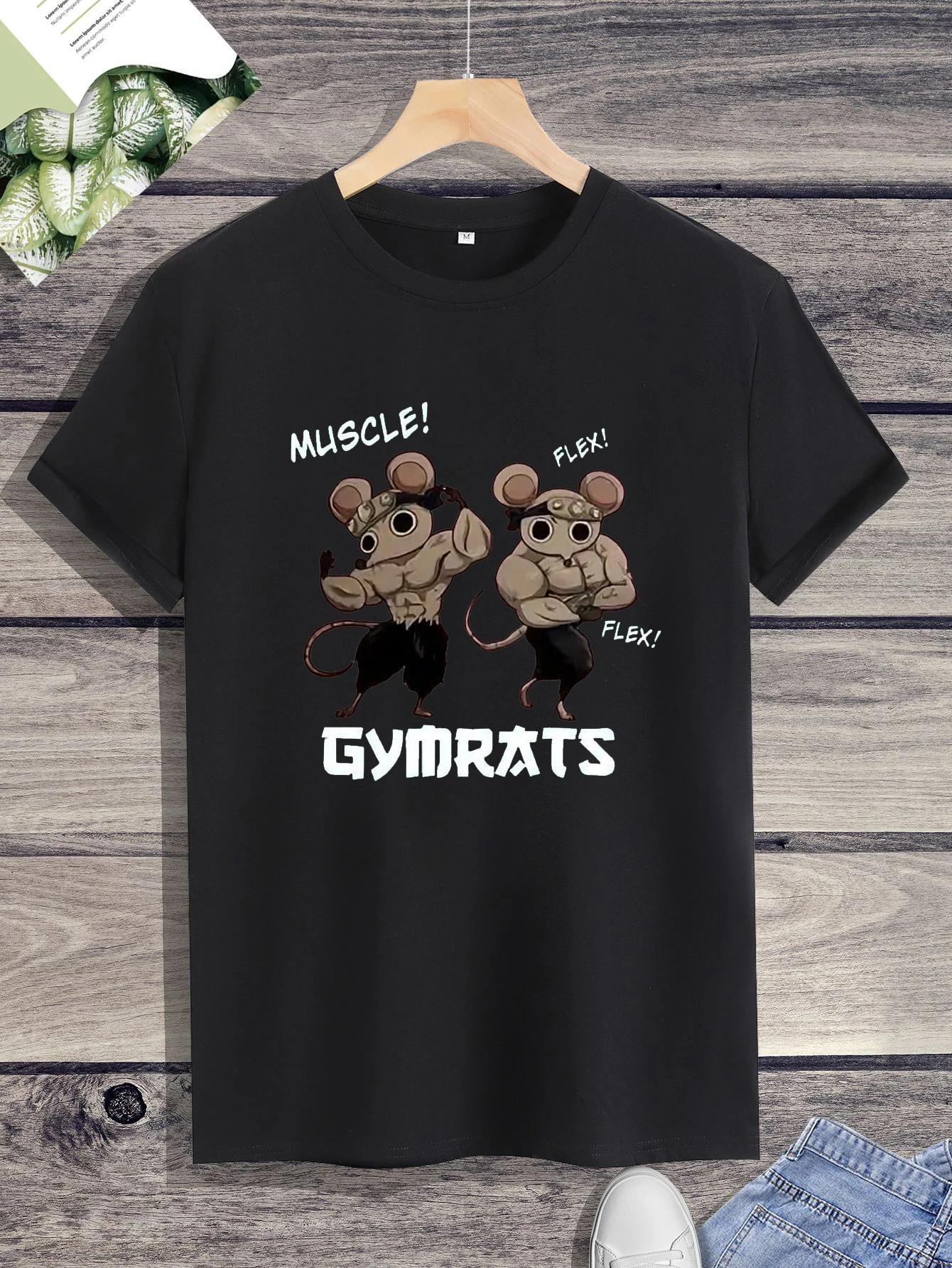 Harajuku Leisure Classic Humor Muscular Ninja Mice Muki Gym Mouse Meme Men s T-shirts Anime Street Fashion 3XL
Harajuku Leisure Classic Humor Muscular Ninja Mice Muki Gym Mouse Meme Men s T-shirts Anime Street Fashion 3XL